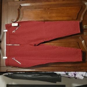 Hot Topic Houndstooth Fit Trouser Pants